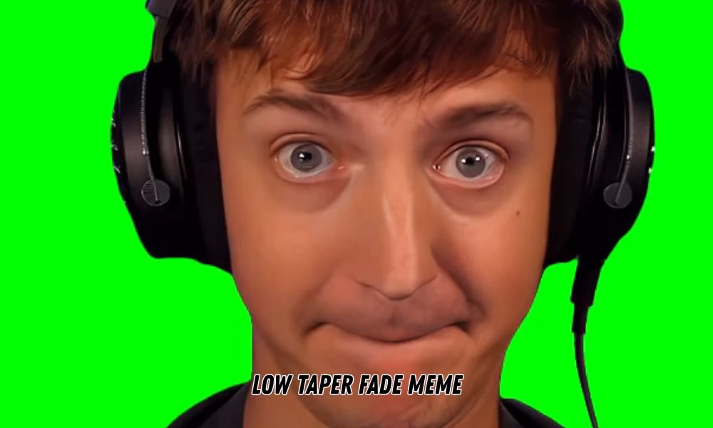 low taper fade meme